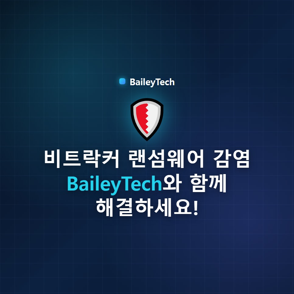 비트락커 랜섬웨어 AI 복구, 국내 유일 BaileyTech 기술 복구 자료 1